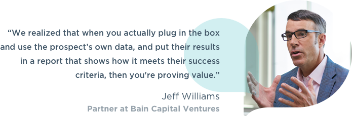 Headshot photograph of Jeff Williams, Partner at Bain Capital Ventures