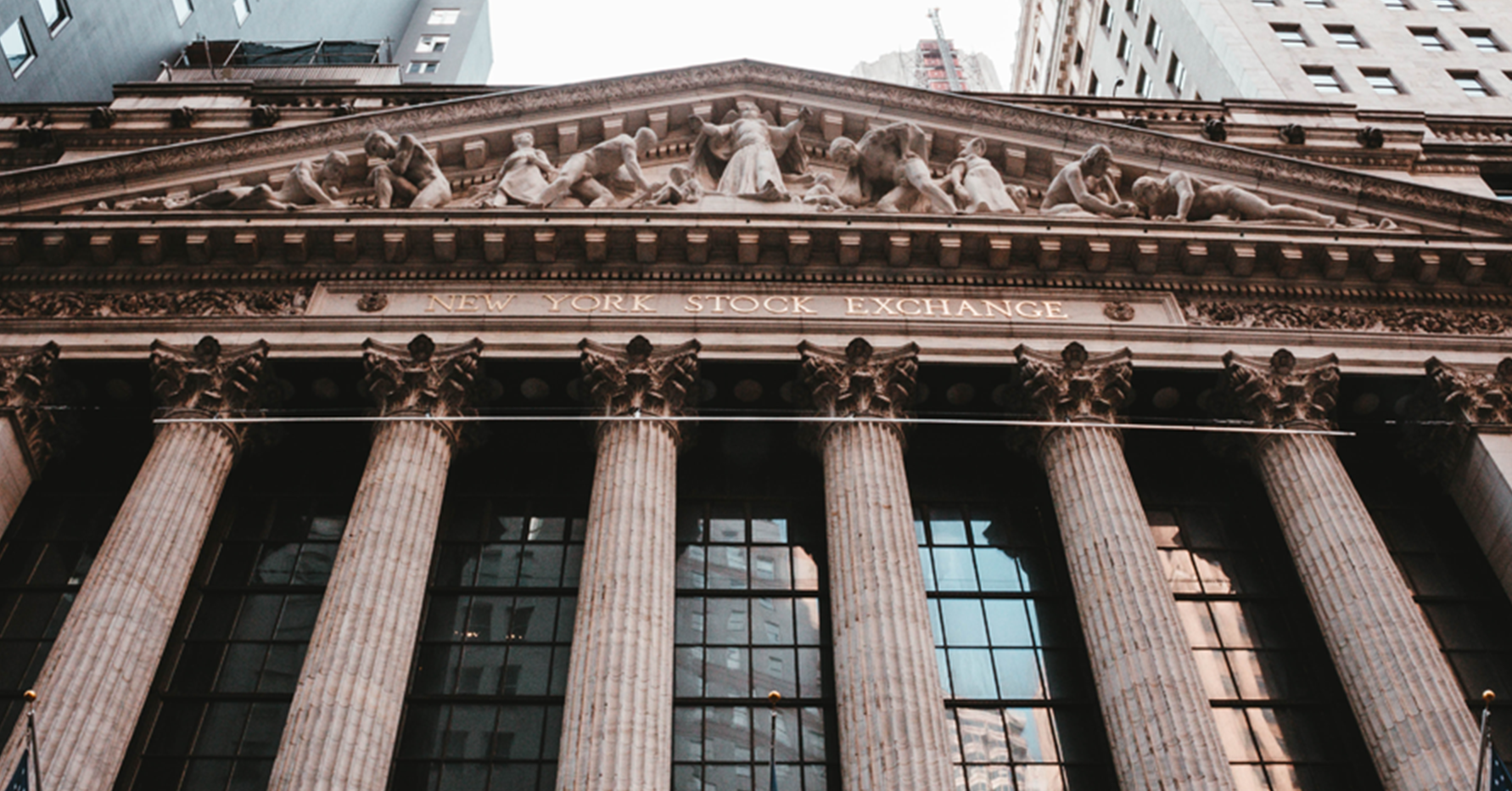 Photograph of New York Stock Exchange building