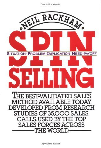 The cover of Spin Selling by Neil Rackham