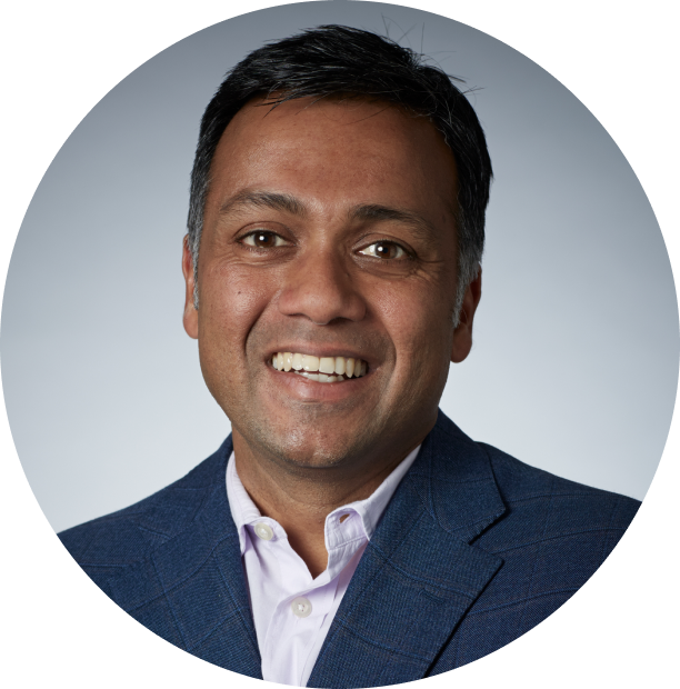 Headshot photograph of Ajay Agarwal, Clari Board Member