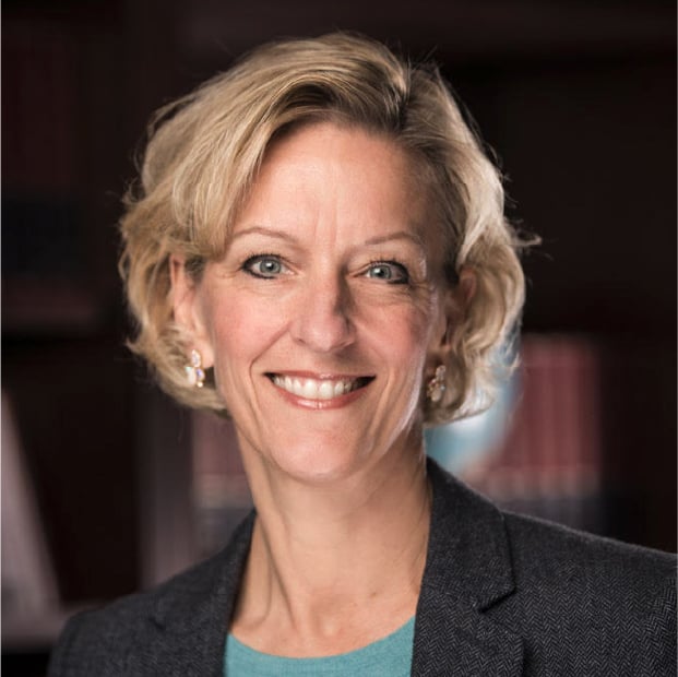 Headshot photograph of Kelly Battles, Clari Board Member