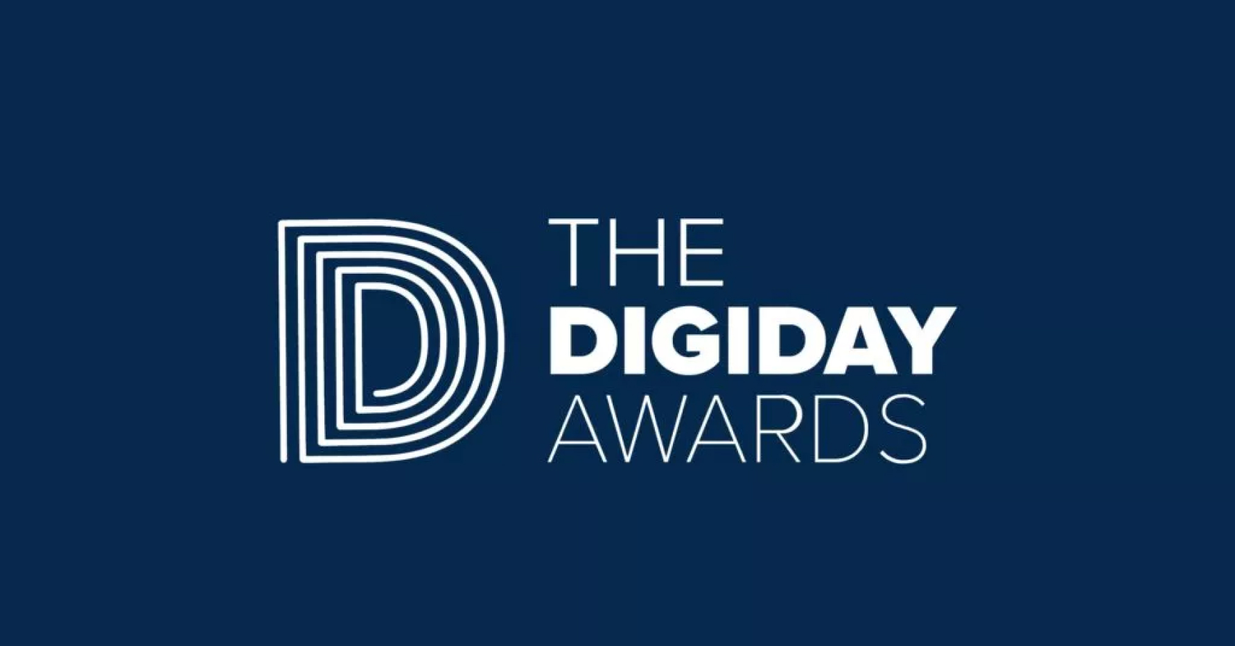 Image that says The Digiday Awards