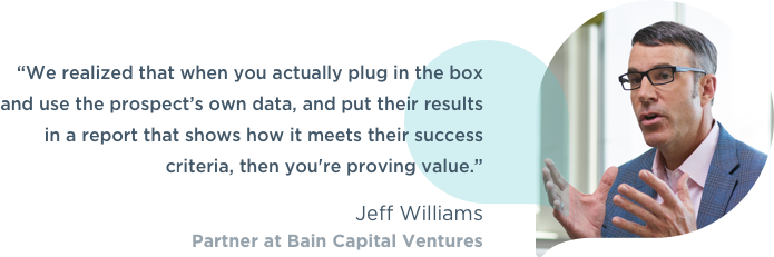 Headshot photograph of Jeff Williams, Partner at Bain Capital Ventures