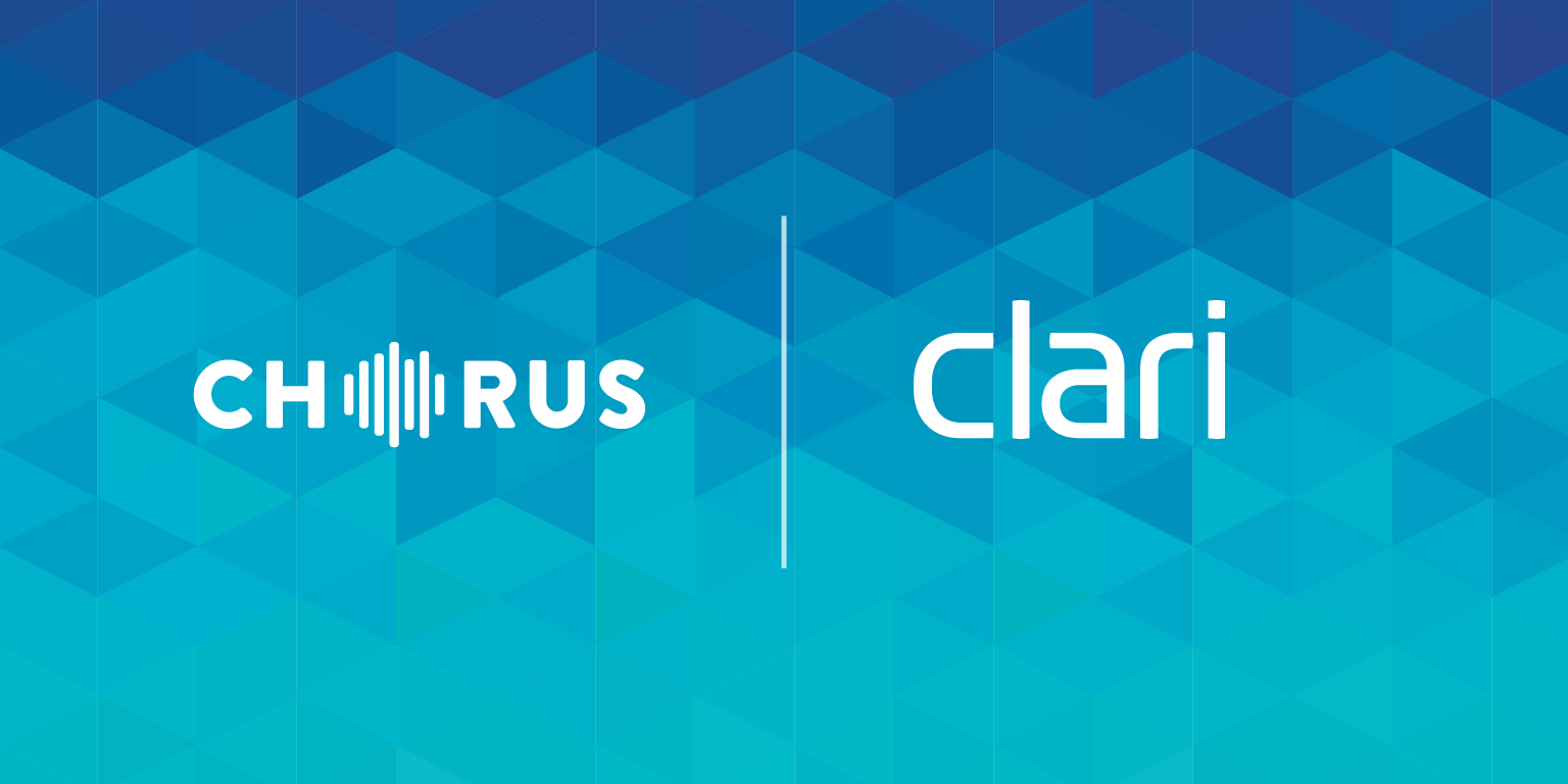 Clari + Chorus.ai Integration AI Insights, Amplified Clari