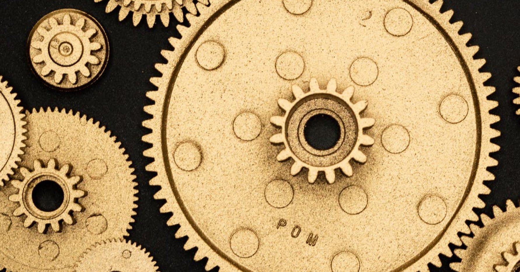 Image of gold gears