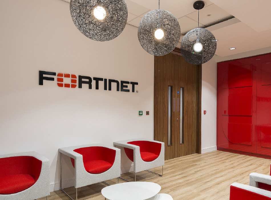 Photograph of the Fortinet office