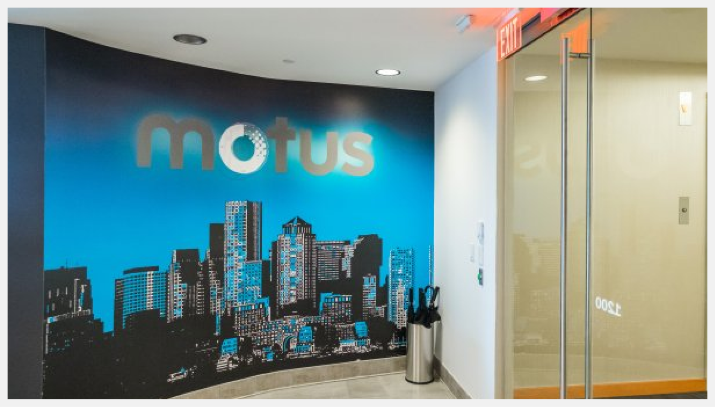 Photograph of Motus office