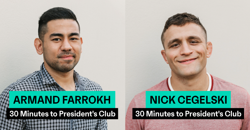 Armand Farrokh and Nick Cegelski