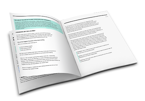 The Executive's Guide to Successful Board Meetings