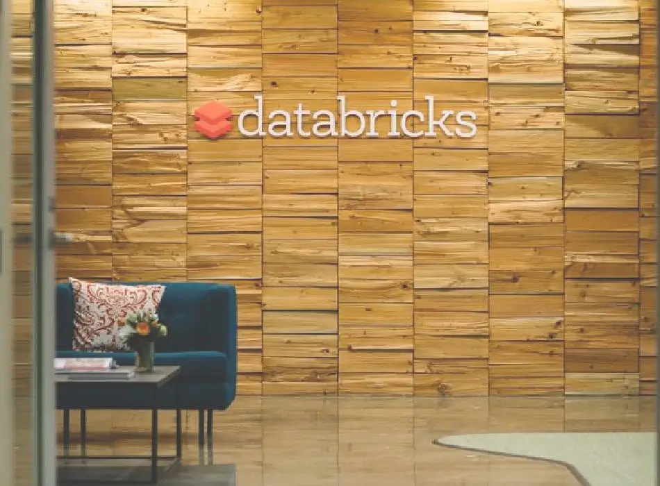 Photograph of Databricks office lobby